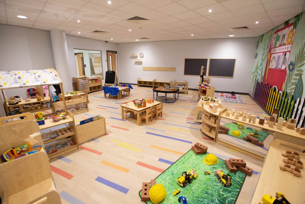Inside Walton-on-Thames nursery